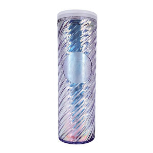 Starbucks Iridescent Silver Unicorn Swirl 16 oz Beverage Tumbler Holiday 2022